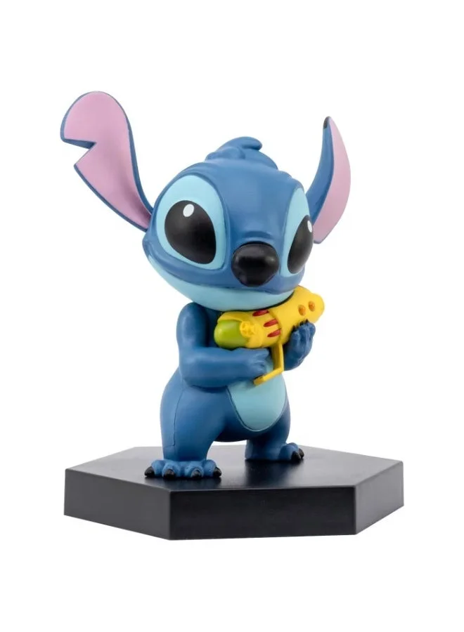Disney Lilo & Stitch Fun Series 2 with Window Box - Ray Gun Stitch | Collectible Figure | Stitch Figurine | Display Figure | Perfect Gift for Collectors and Kids